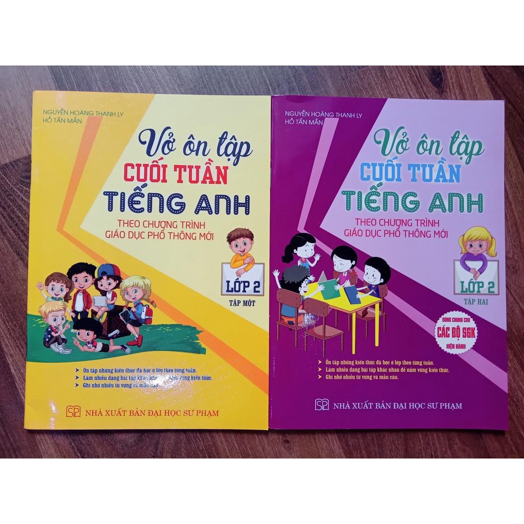 Sách - Vở Ôn Tập Cuối Tuần Tiếng Anh Lớp 2 - Tập 2