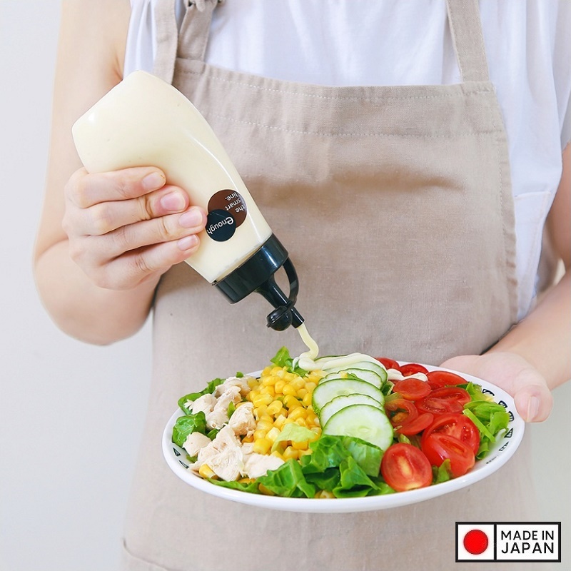 Chai đựng nước sốt Inomata Enough 250ml (S) - Hàng nội địa Nhật Bản nhập khẩu chính hãng