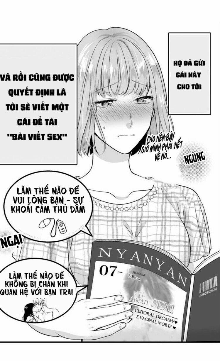 bài viết séc của phóng viên mới (18+) chapter 1 12