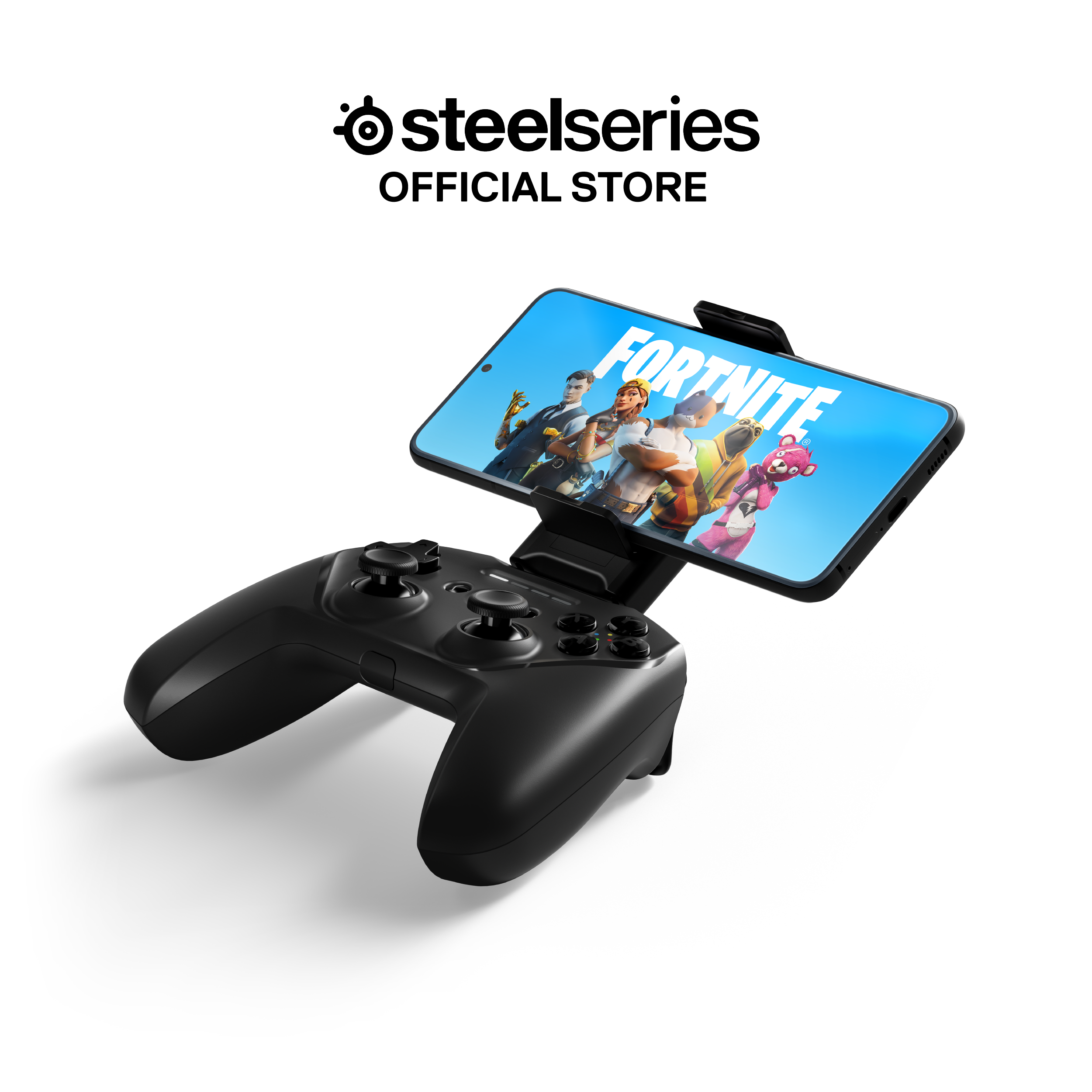 Tay cầm chơi game không dây SteelSeries Nimbus+ màu đen, pin đến 50H, dành cho các thiết bị Apple, Hàng chính hãng, bảo hành 1 năm