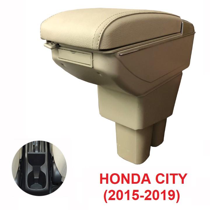 Hộp tỳ tay ô tô Honda City 2015-2019 tích hợp 7 cổng USB. Mã:DUSB-HDCTY