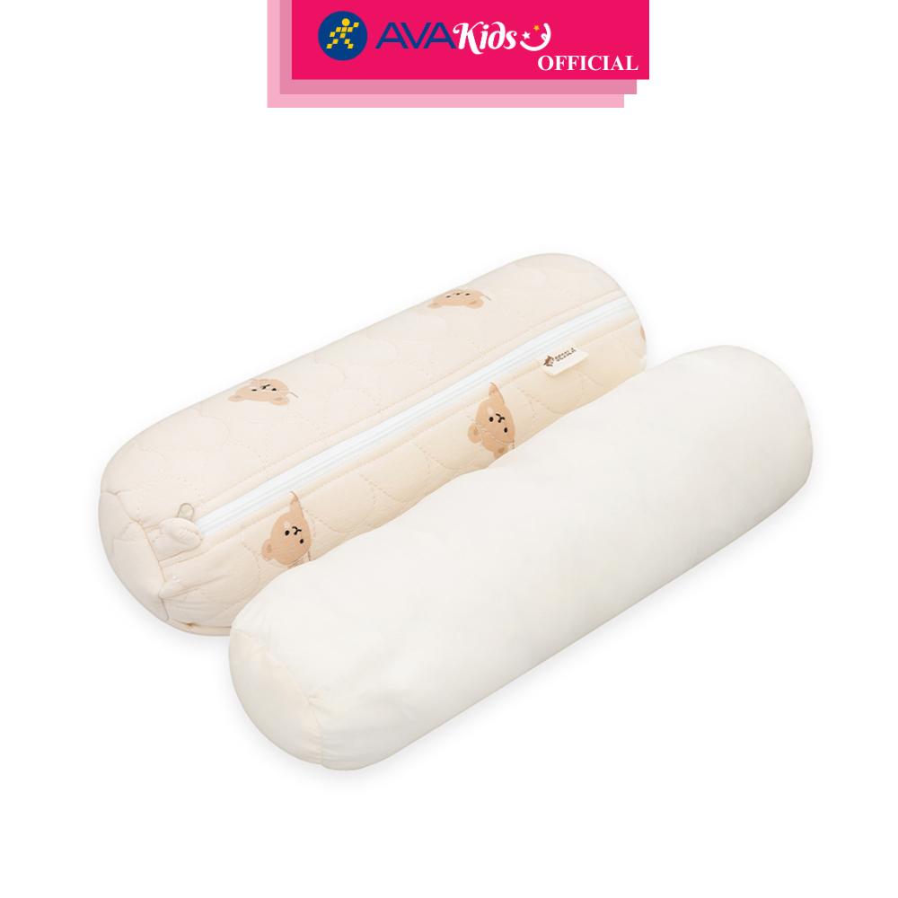 Gối chặn Bessla 35x24x12 cm - Gấu (0 - 6 tháng) - Hàng Chính Hãng