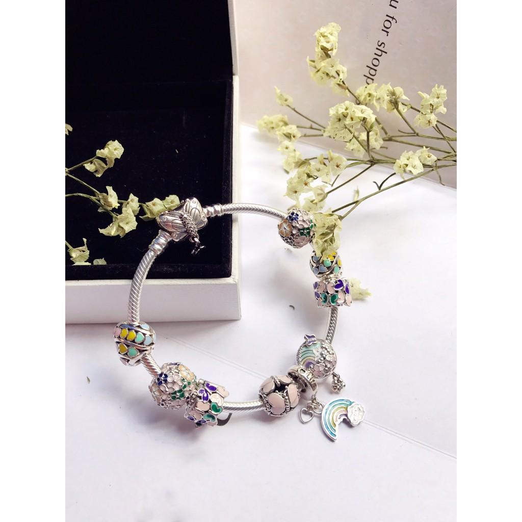 Vòng Bạc S925 ALE Cao Cấp - Vòng Charm Bạc Chuẩn S925 - Mã sản phẩm VONGBAC_DN064
