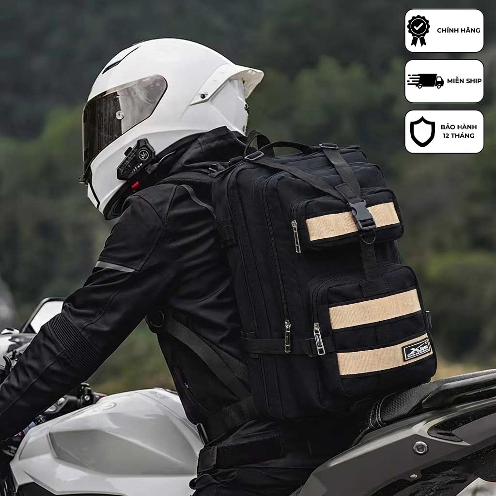 Balo Du Lịch Thời Trang Xbags Hike XB 1003 Phượt Chống Nước Dung Tích Lớn Cá Tính Hiện Đại!