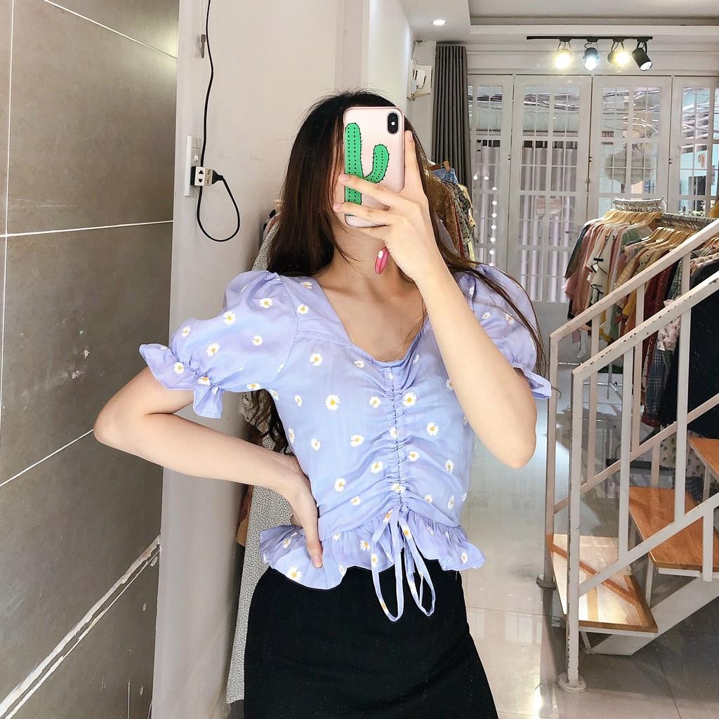 DAISY - ÁO HOA CÚC RÚT NGỰC