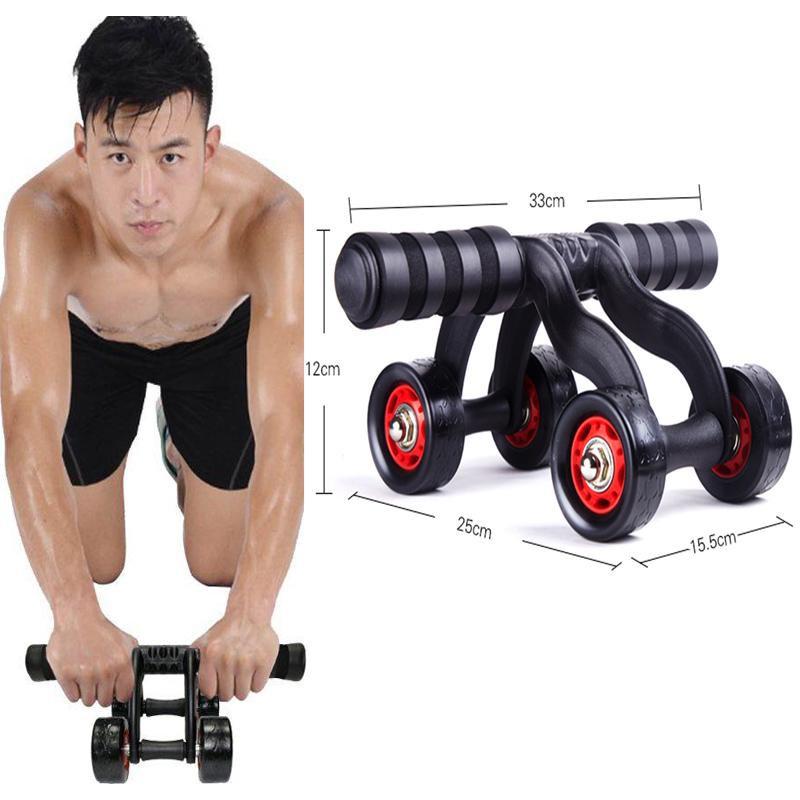 Con Lăn Tập Bụng 4 Bánh