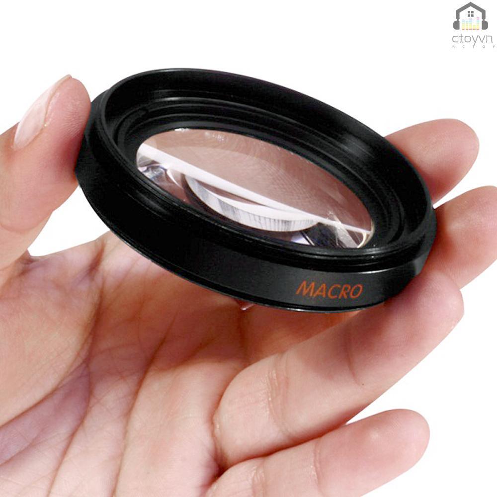 Thấu kính góc rộng HD 52MM 0.45x cho máy ảnh Pentax 52MM DSLR