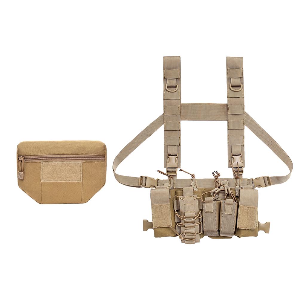 Multi-functional Molle Vest Pouch Chest Bag Tools & Belly Pouch