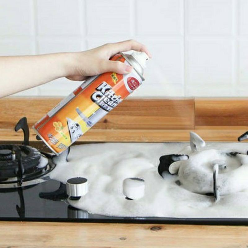 Chai Xịt Tẩy Rửa Bếp Kitchen Cleaner Tẩy Sạch Vết Bẩn Mùi Thơm Dễ Chịu, Bình xịt vệ sinh bếp bọt tuyết đa năng