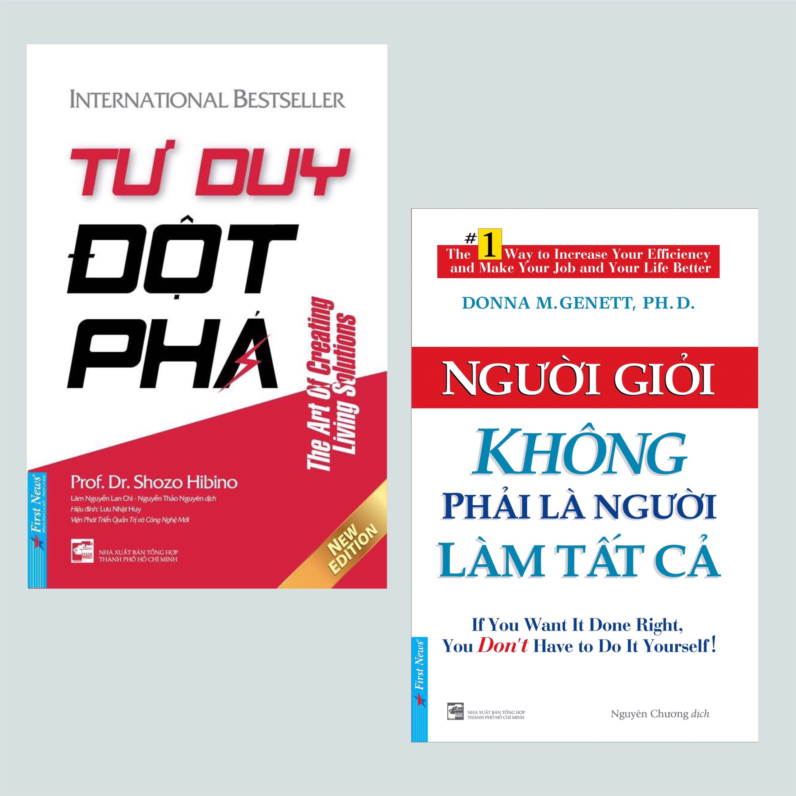 Combo Sách Kỹ Năng Hay Để Thành Công: Người Giỏi Không Phải Là Người Làm Tất Cả + Tư Duy Đột Phá