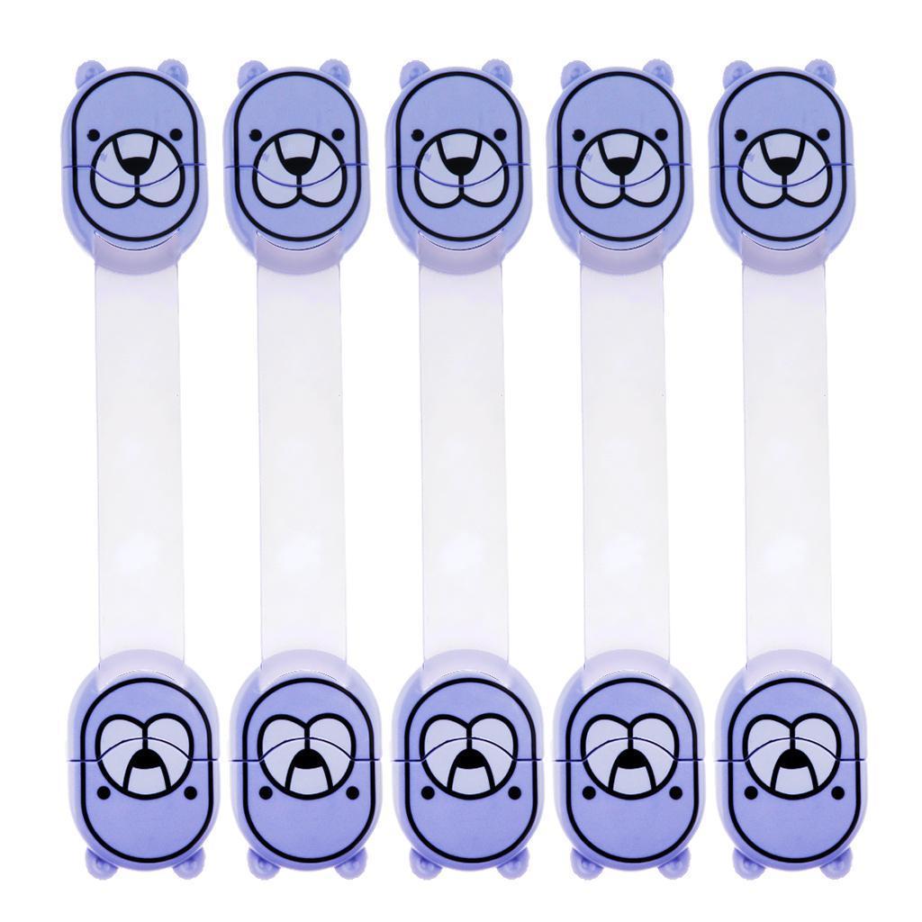 5/10/15 Pcs Child Baby Cupboard Cabinet Safety Locks Proofing Door Drawer Fridge Kids
