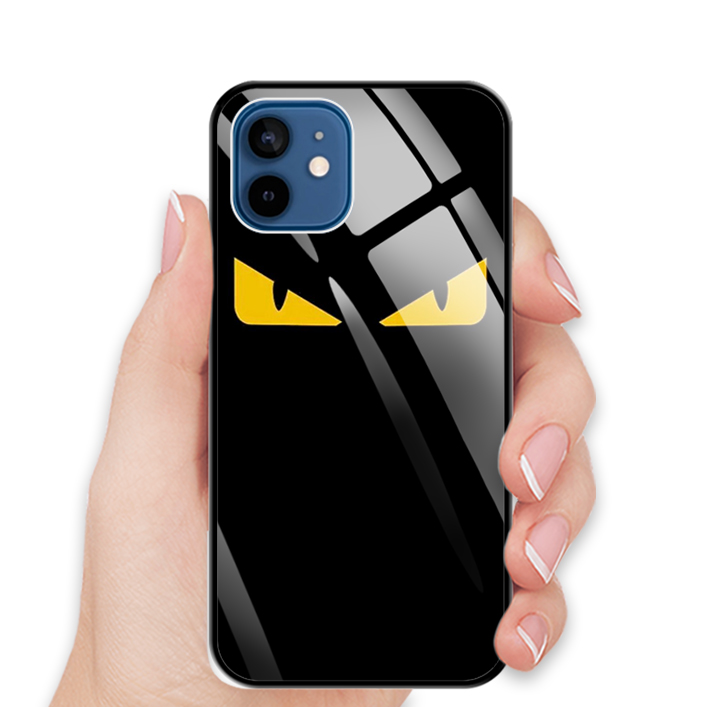 Ốp Lưng Kính Cường Lực Cho Điện Thoại IPHONE 12 PRO MAX - 0160 MONSTER02 - Hàng Chính Hãng