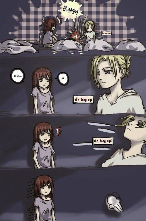 đại chiến titan - doujinshi về các cô gái chapter 66 5