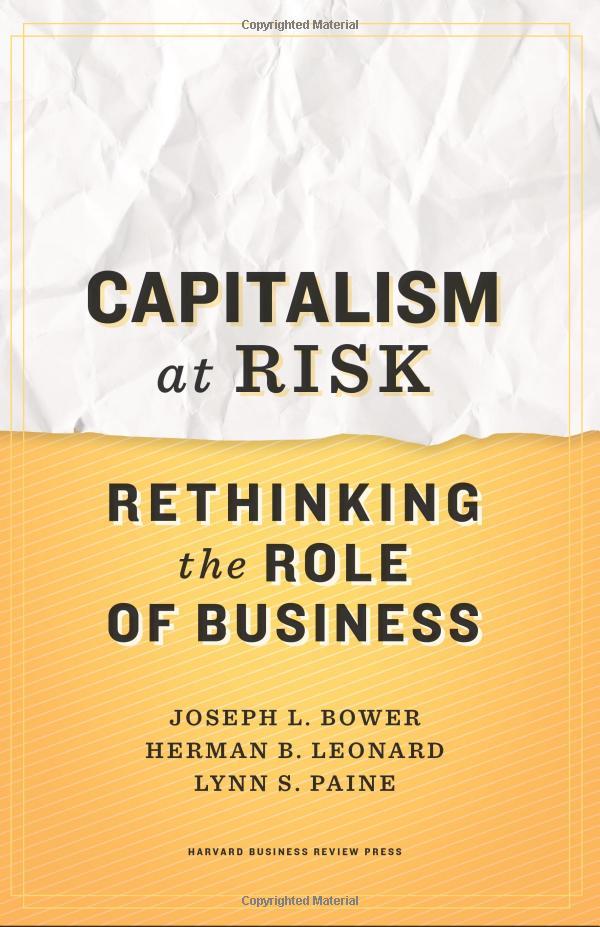 Capitalism at Risk