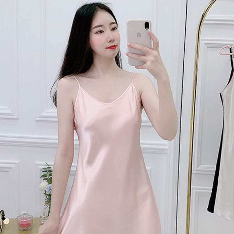 Váy ngủ sexy BT0060 -  váy ngủ, đầm ngủ nữ hai dây - Đồ ngủ mặc nhà