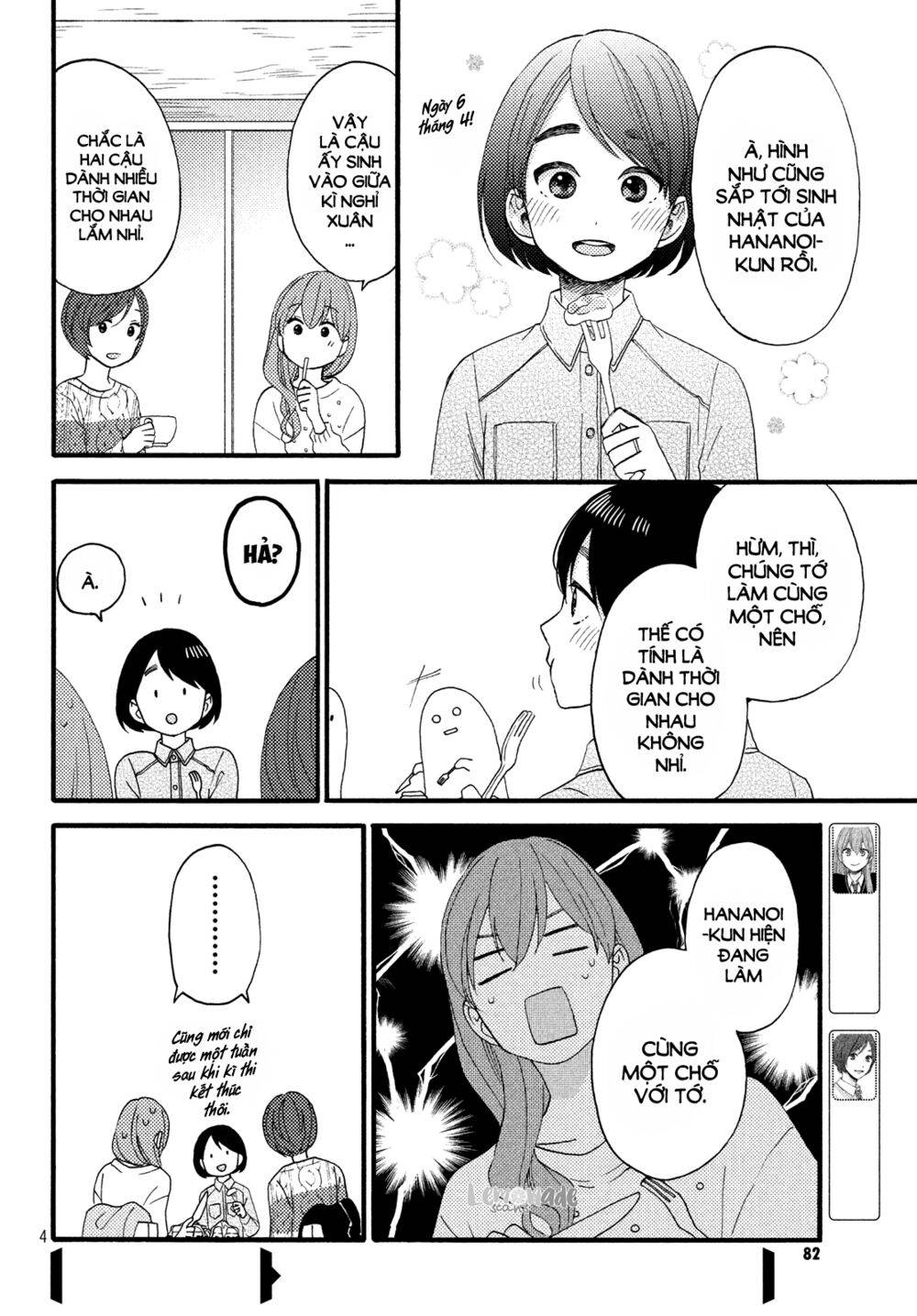 hananoi-kun to koi no yamai chapter 14 4