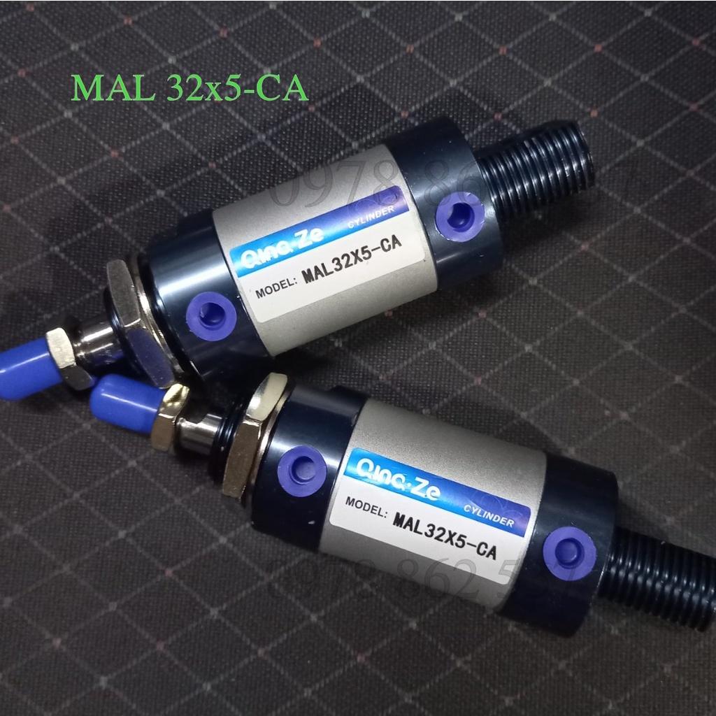 Xi lanh khí nén MAL 32 x 5 đường kính trong 32mm hành trình 5mm