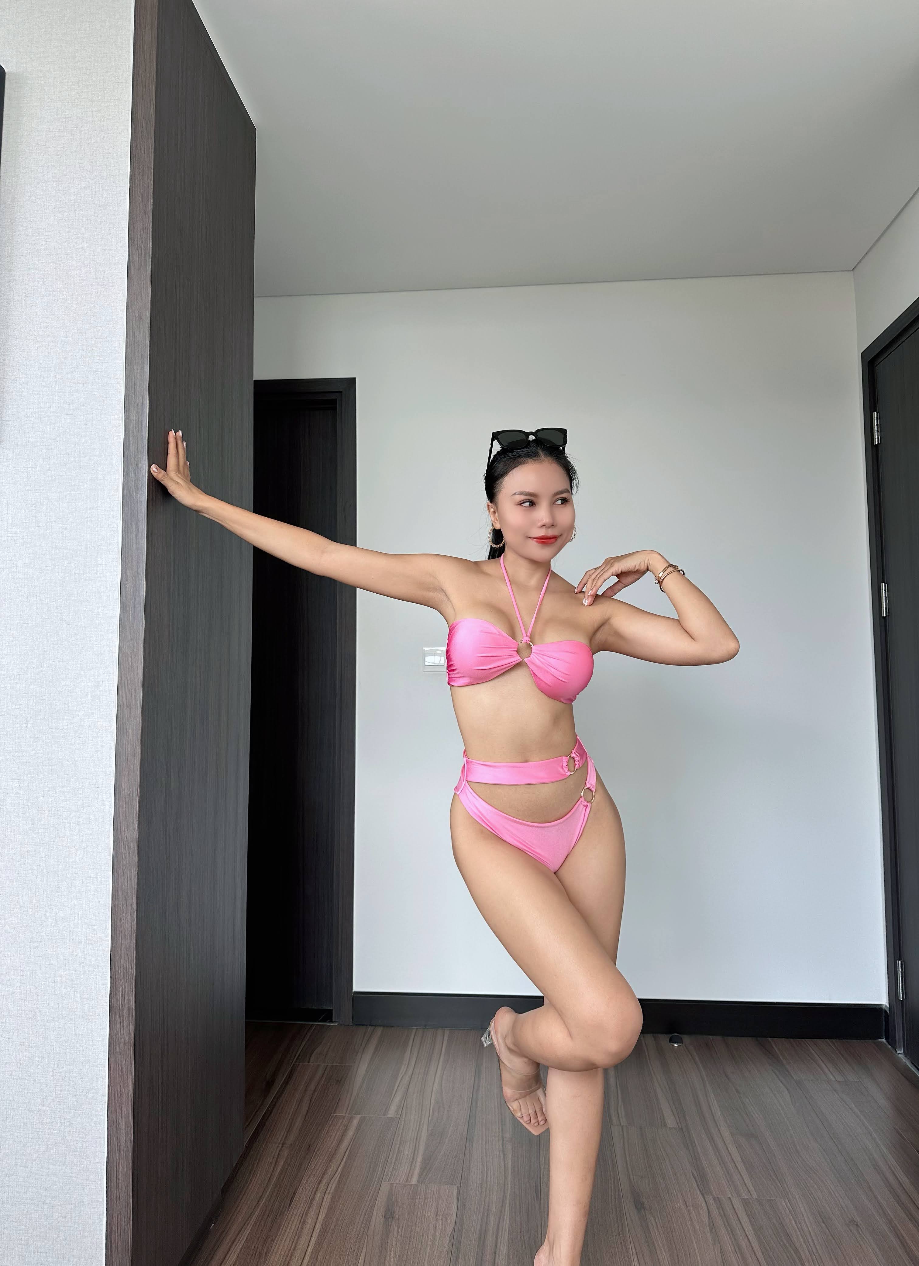Glam Bikini Set | Đồ bơi nữ hai mảnh cạp cao phối khoen quyến rũ | DỨA BIKINI &amp; SPORTWEAR