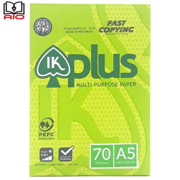 Giấy in IK Plus 70gsm khổ A5 - 500 tờ