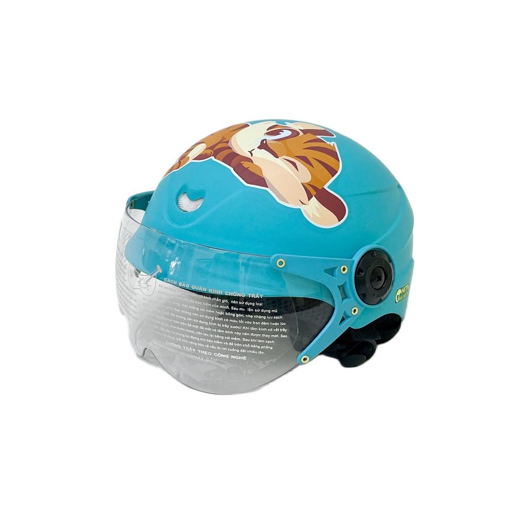 Mũ Bảo Hiểm Trẻ Em CHITA HELMETS CT25(K) Tem Little Tiger Dễ Thương Cho Bé