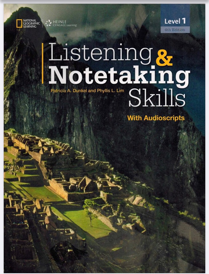 Listening and notetaking skills 3c - bộ nhập màu (kèm audio + answer key + video)