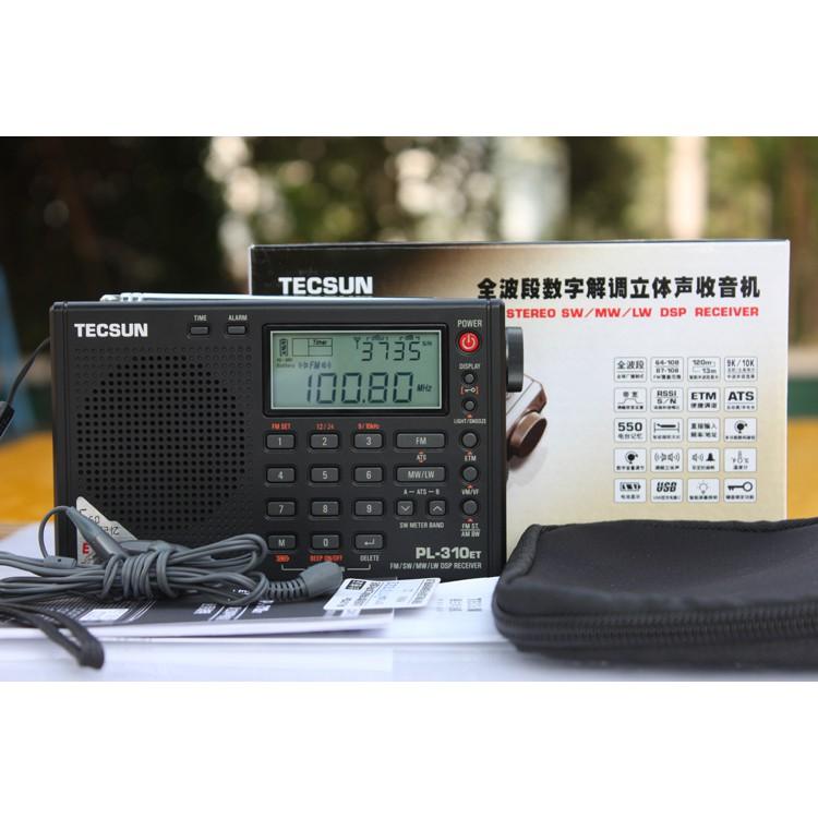 ĐÀI RADIO KỸ THUẬT SỐ CAO CẤP TECSUN PL-310ET HÀNG CHÍNH HÃNG