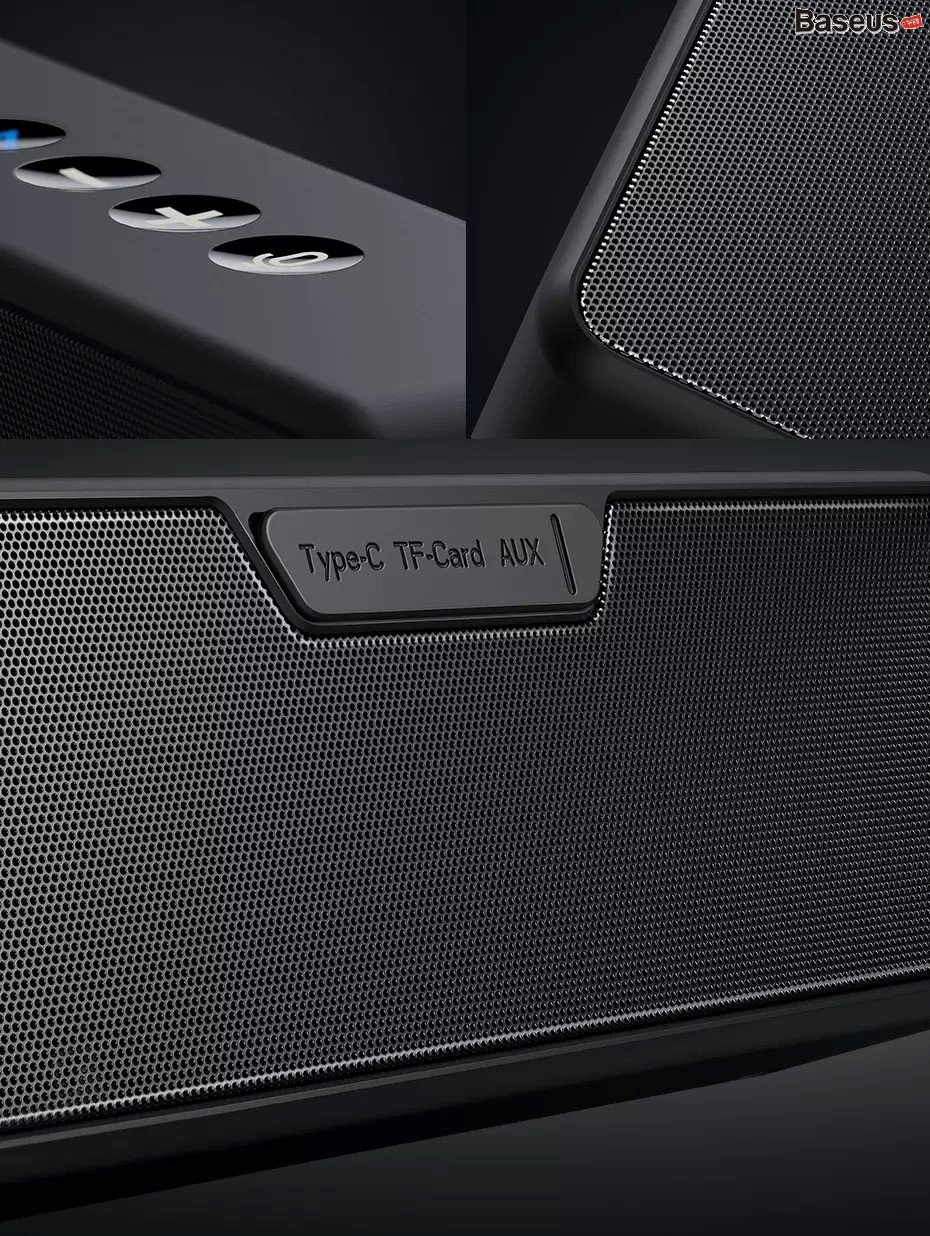 Loa blutetooth Baseus V1 Outdoor Portable siêu bass công suất 20W- hàng chính hãng