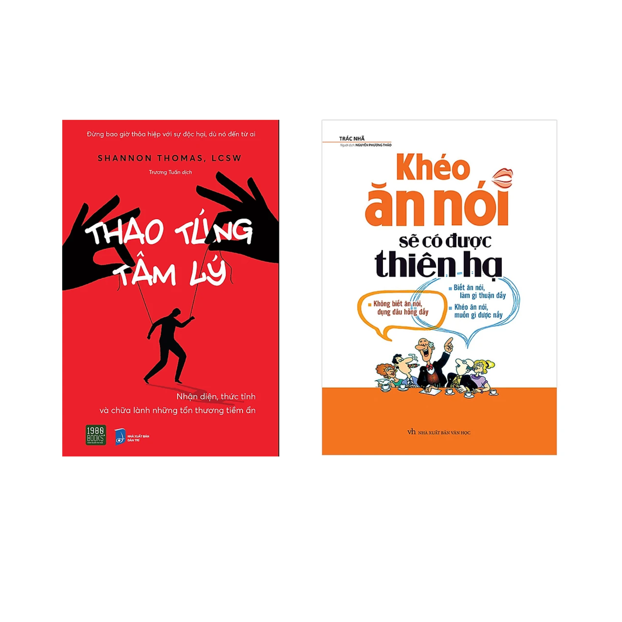 Combo 2 Cuốn: Thao Túng Tâm Lý + Khéo Ăn Nói Sẽ Có Được Thiên Hạ