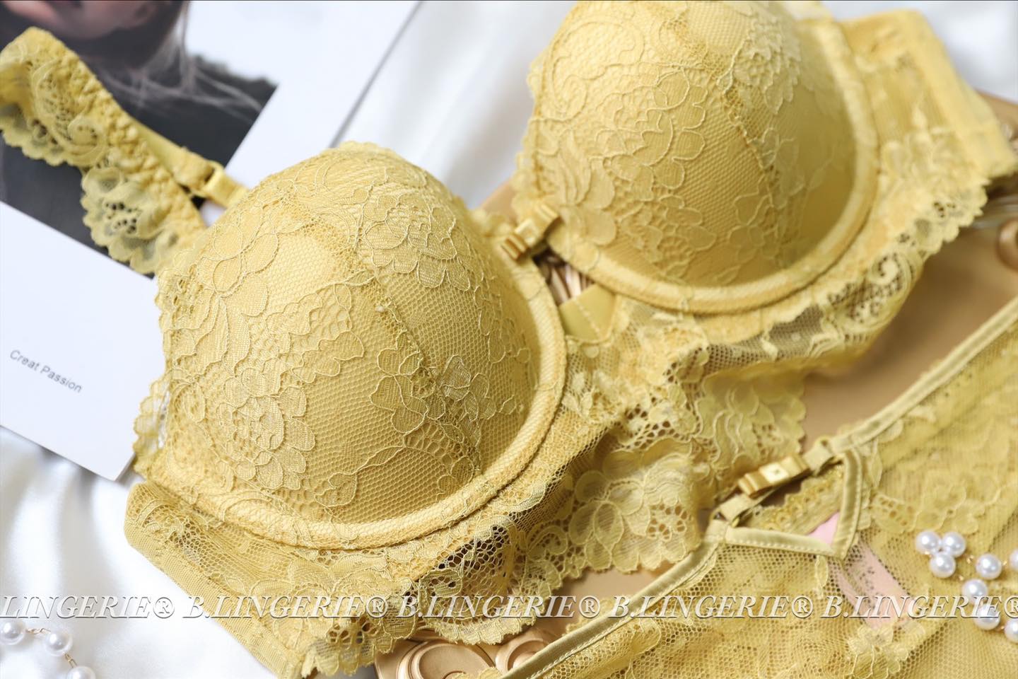 Bộ Đồ Lót Nữ Ren Gợi Cảm - B.Lingerie