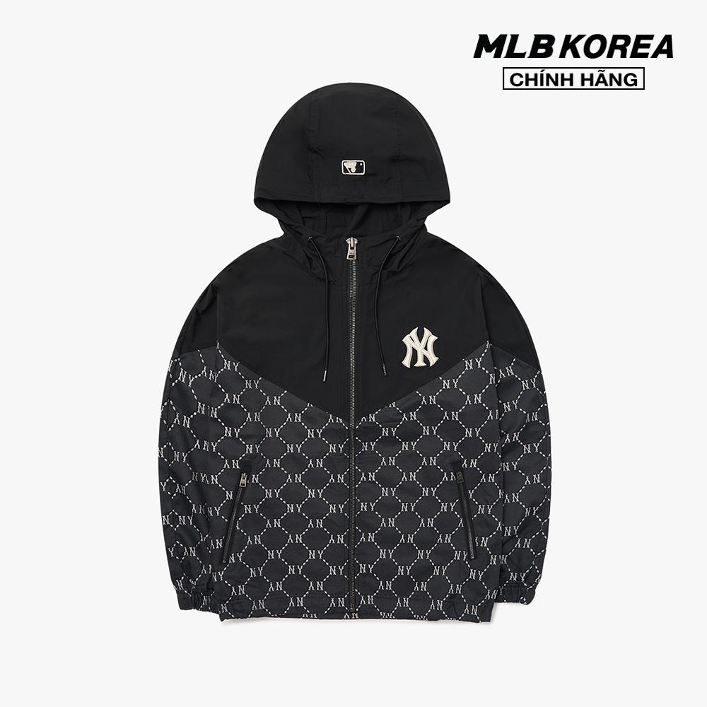 MLB - Áo khoác tay dài phối mũ trùm Dia Monogram Blocking 3AWJM0224