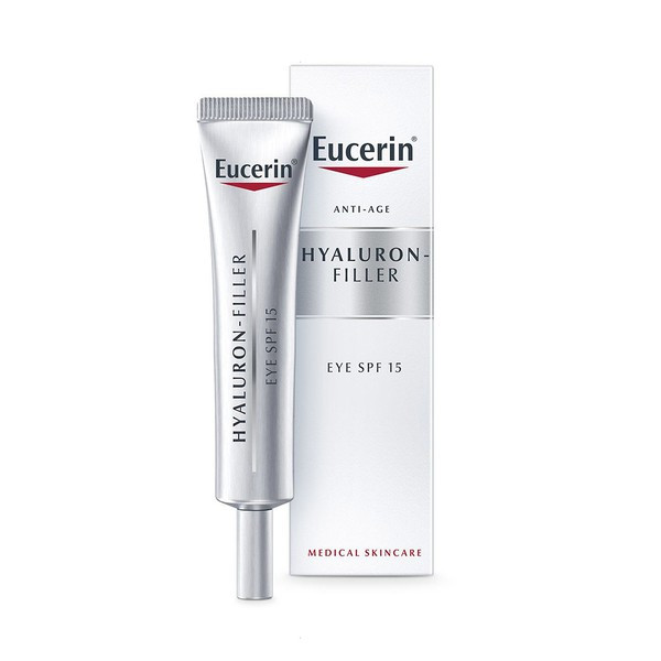 Kem Dưỡng Ngăn Ngừa Lão Hóa Vùng Mắt Eucerin Antiage Hyaluron Filler Eye Cream 15ml - 63536