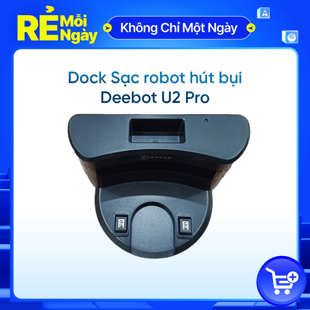 Dock Sạc robot hút bụi Deebot U2 Pro - Hàng Chính Hãng