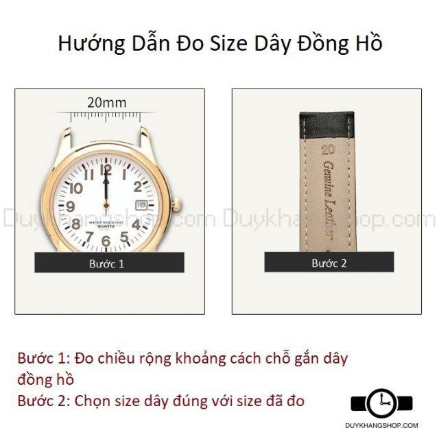 Dây Đeo Đồng Hồ Vải Dù Sọc - Dây Đồng Hồ Nam Nữ 13/17/18/19/20mm