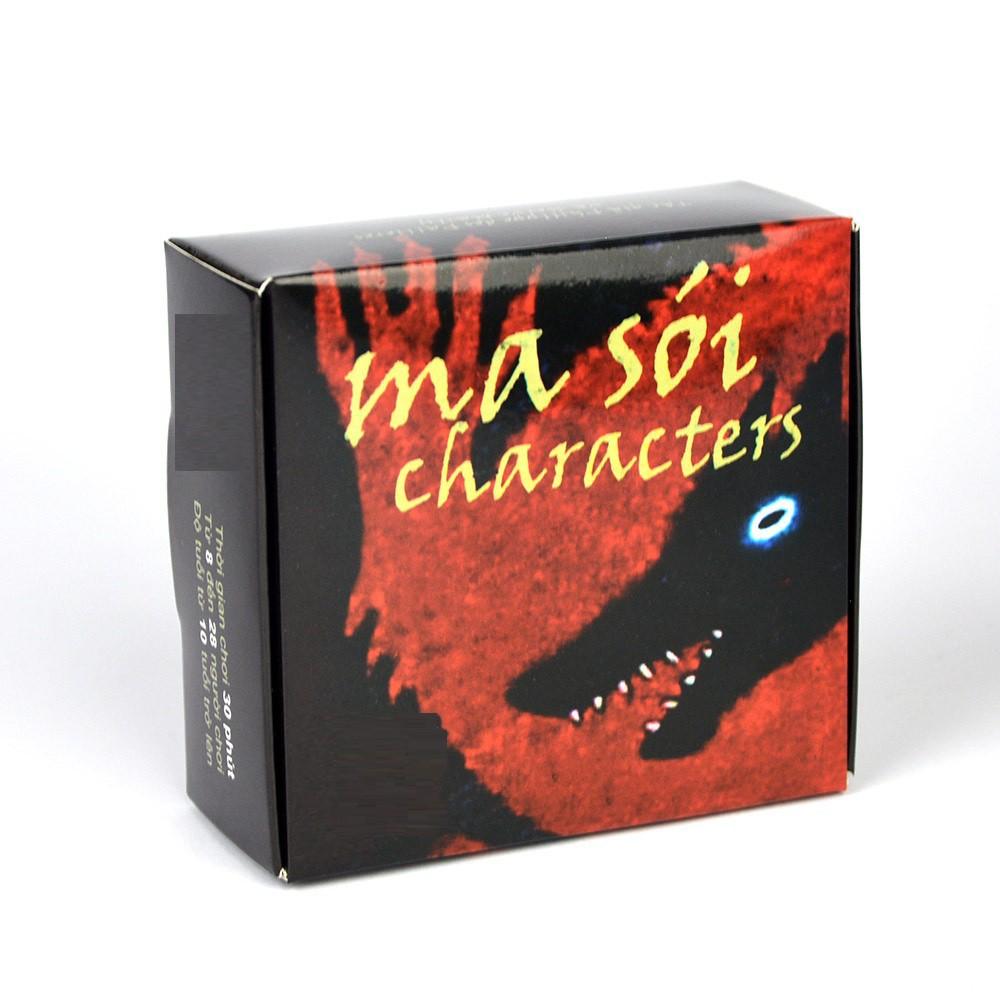 Bộ bài Ma Sói Characters cơ bản Việt Hóa Boardgame Cspring come