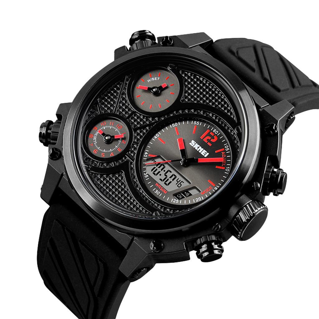 Multifunction 5 Timezone  Teens  Digital Watch