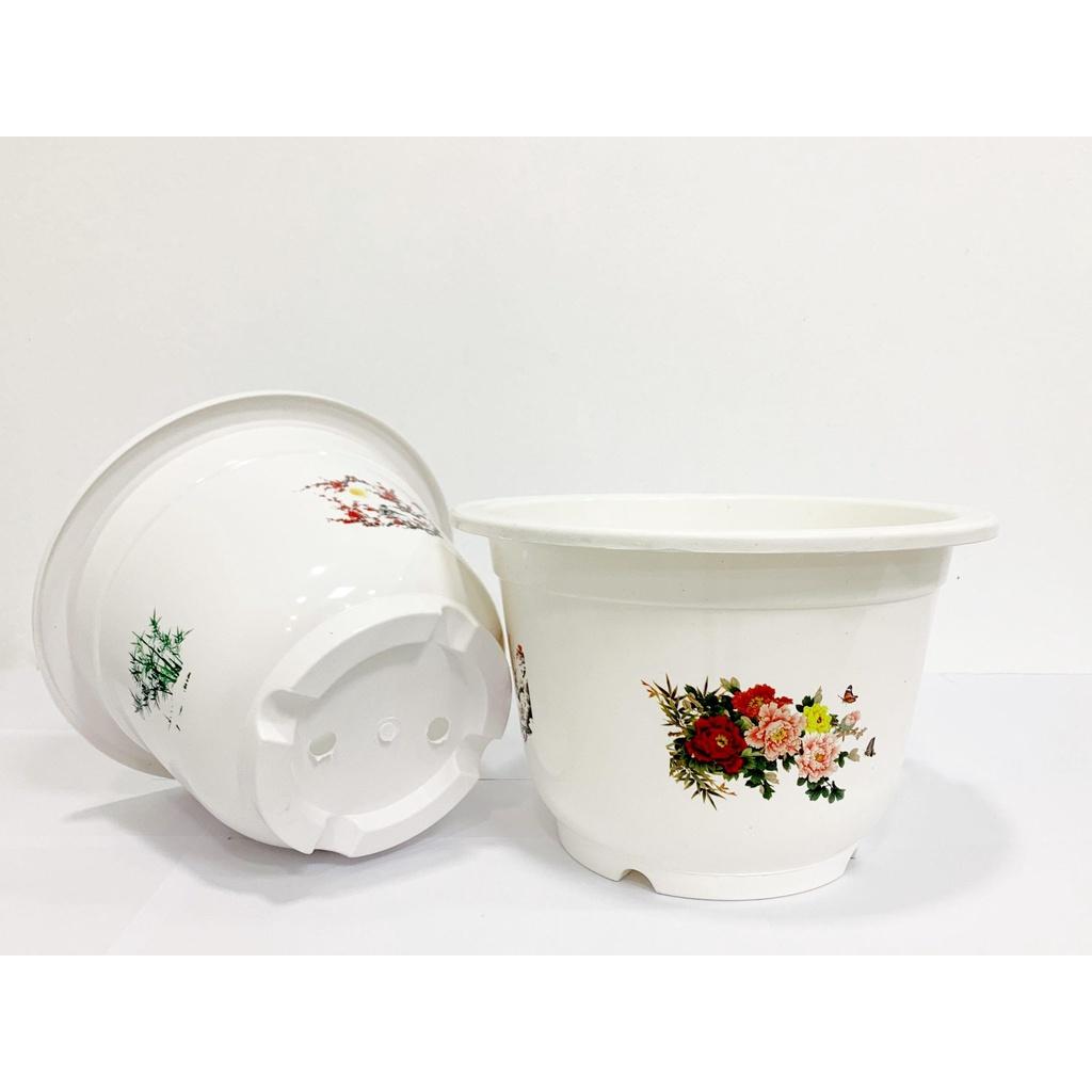 10 CHẬU BỐN MÙA A280 - CHẬU CHUYÊN TRỒNG HOA CÂY CẢNH, CHẤT LƯỢNG CAO, BỀN ĐẸP