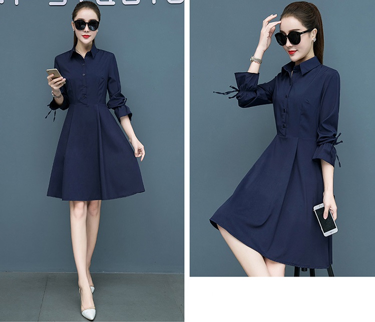 Đầm dự tiệc sơ mi mẫu mới Haint Boutique da52