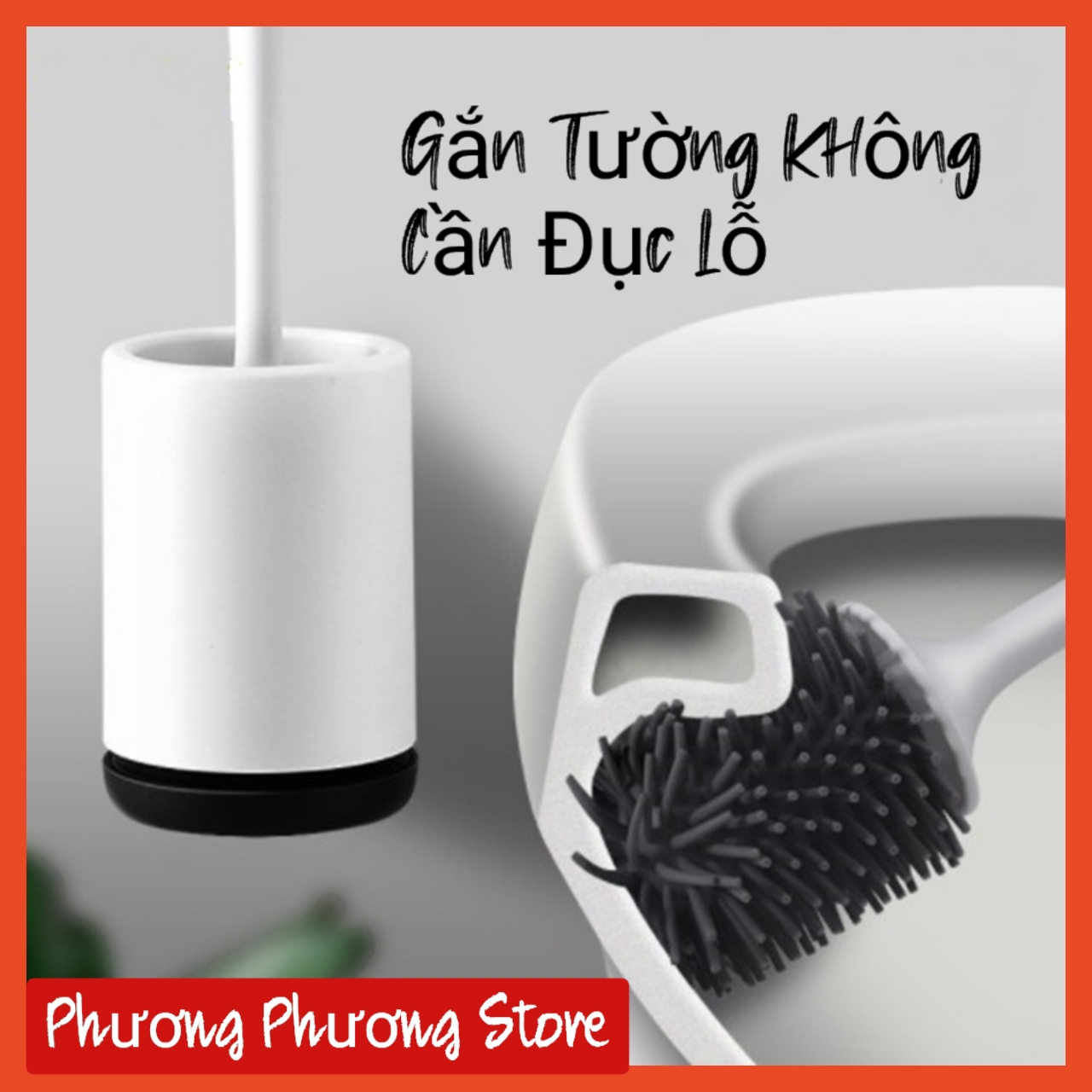 Bộ chổi cọ rửa nhà vệ sinh, nhà tắm thông minh