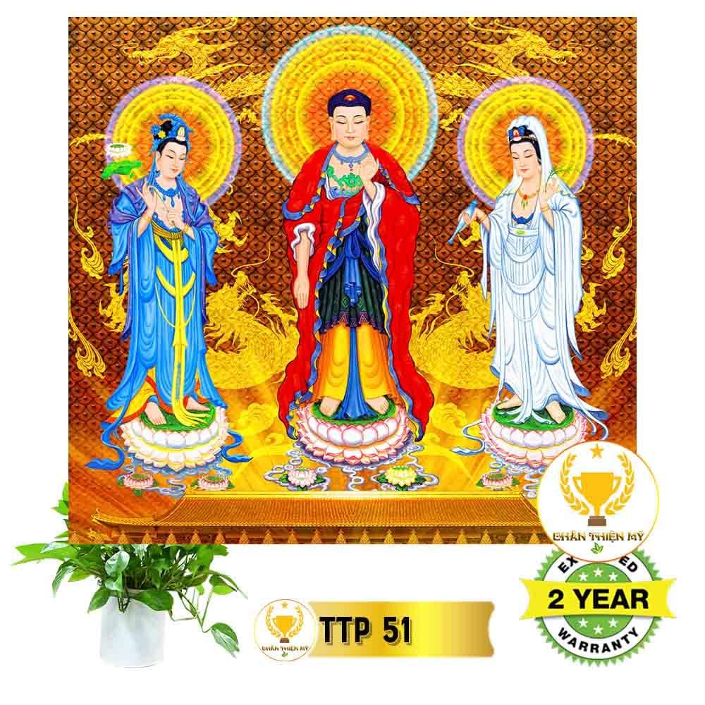 Tranh điện Tam Thế Phật_TTP5