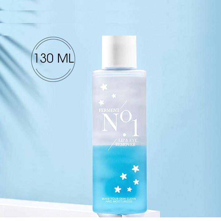 Nước tẩy trang mắt môi Chioture Lip &amp; Eye Makeup Remover dịu nhẹ không cay mắt khô môi 130ml