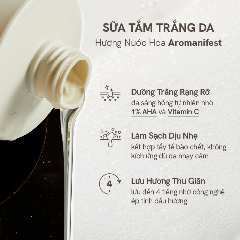 Bộ Sữa Tắm Và Dưỡng Thể Trắng Da Hương Nước Hoa Thư Giãn De Memoria (2x300ml)