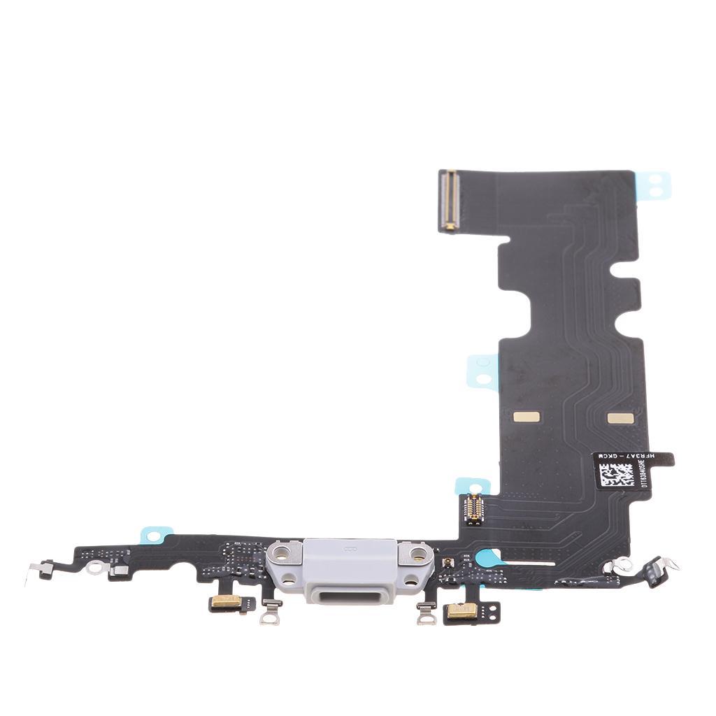 Replacement Dock Connector Charging Port Flex Cable For  8 Plus Black