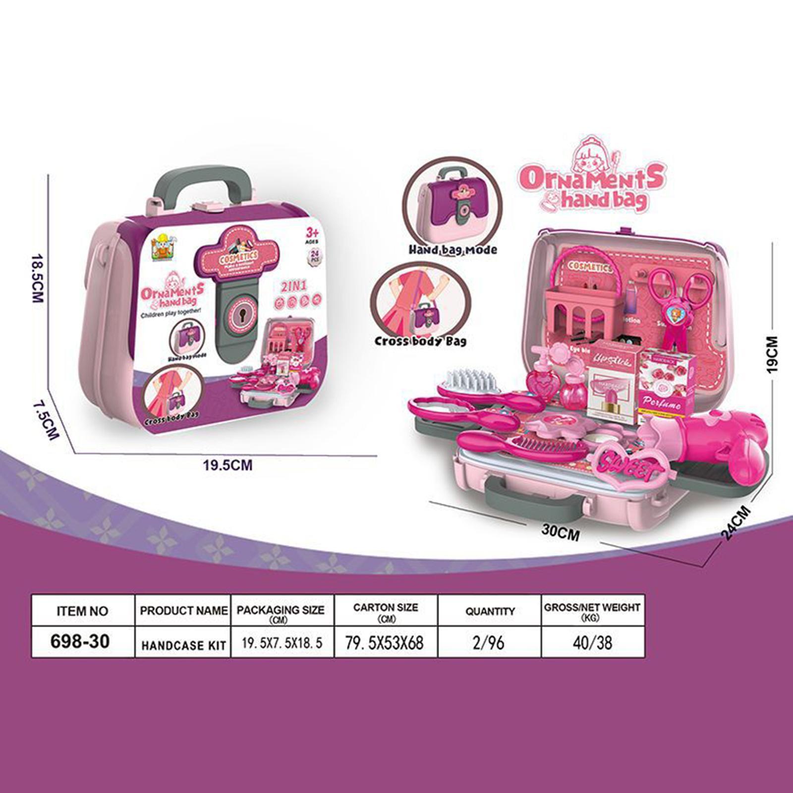 Simulation Handbag Play Role Game Pretend Play Toy for Girls Children Boy