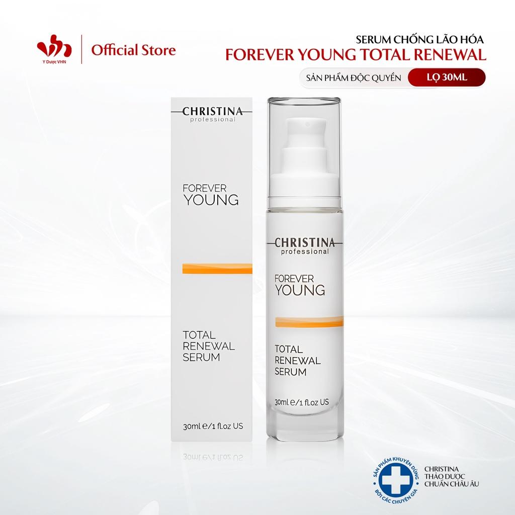 Serum Chống Lão Hóa Forever Young Total Renewal CHRISTINA Giúp Phục Hồi Nếp Nhăn, Da Căng Bóng 50ml/Lọ