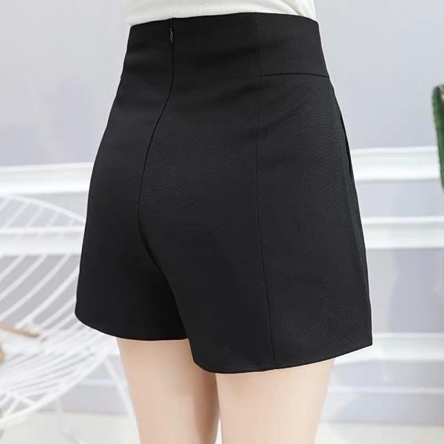 Quần short nữ cạp cao đùi nữ chất liệu vải tuyết mưa bigsize 40 - 70kg ( S02 )