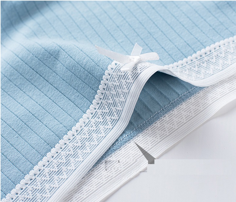 COMBO 4 Quần lót NỮ phối nơ nhỏ TRỘN MÀU NGẪU NHIÊN