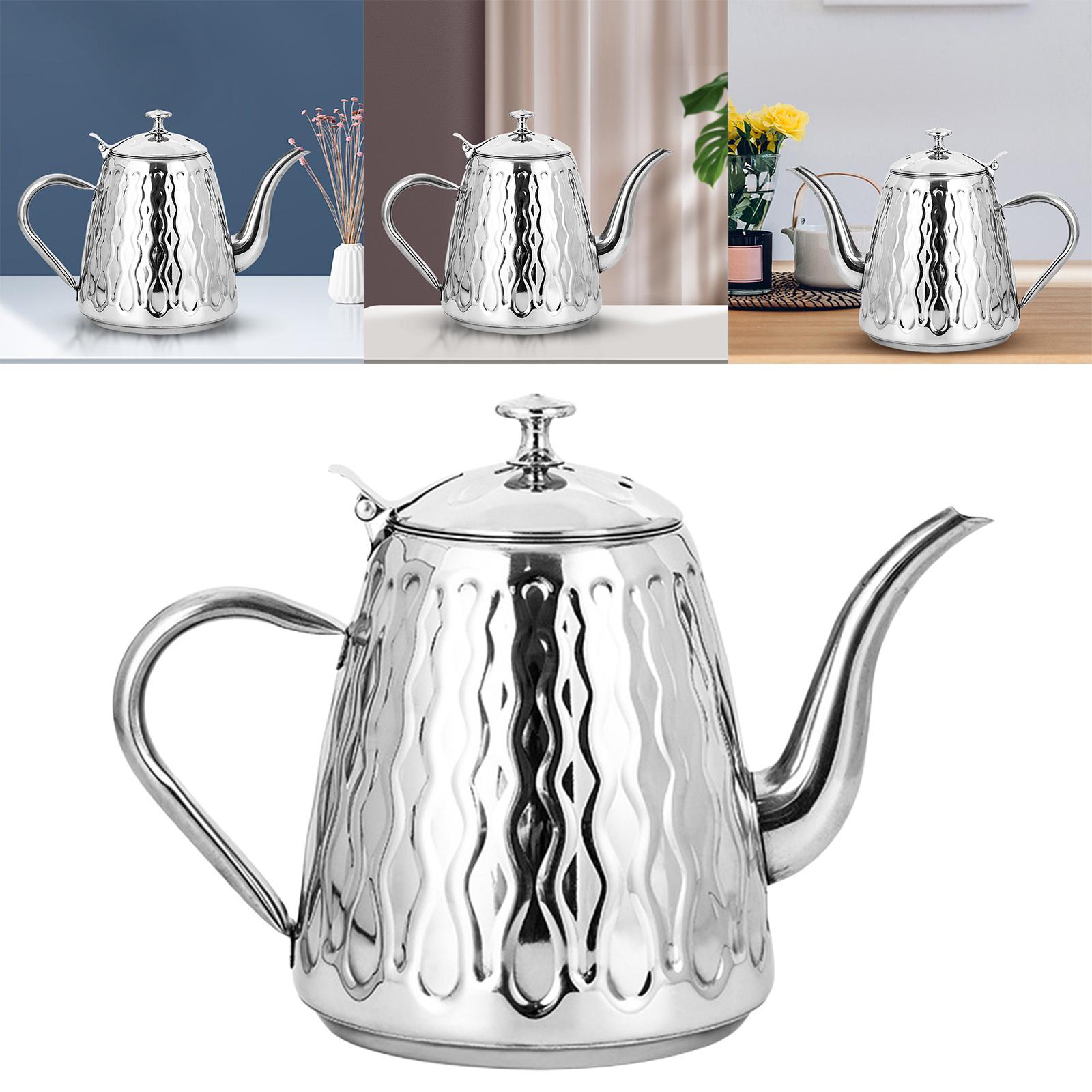 Tea Kettle Fast Heating Coffee Brewer Pot Tea Warmer for Induction Electric