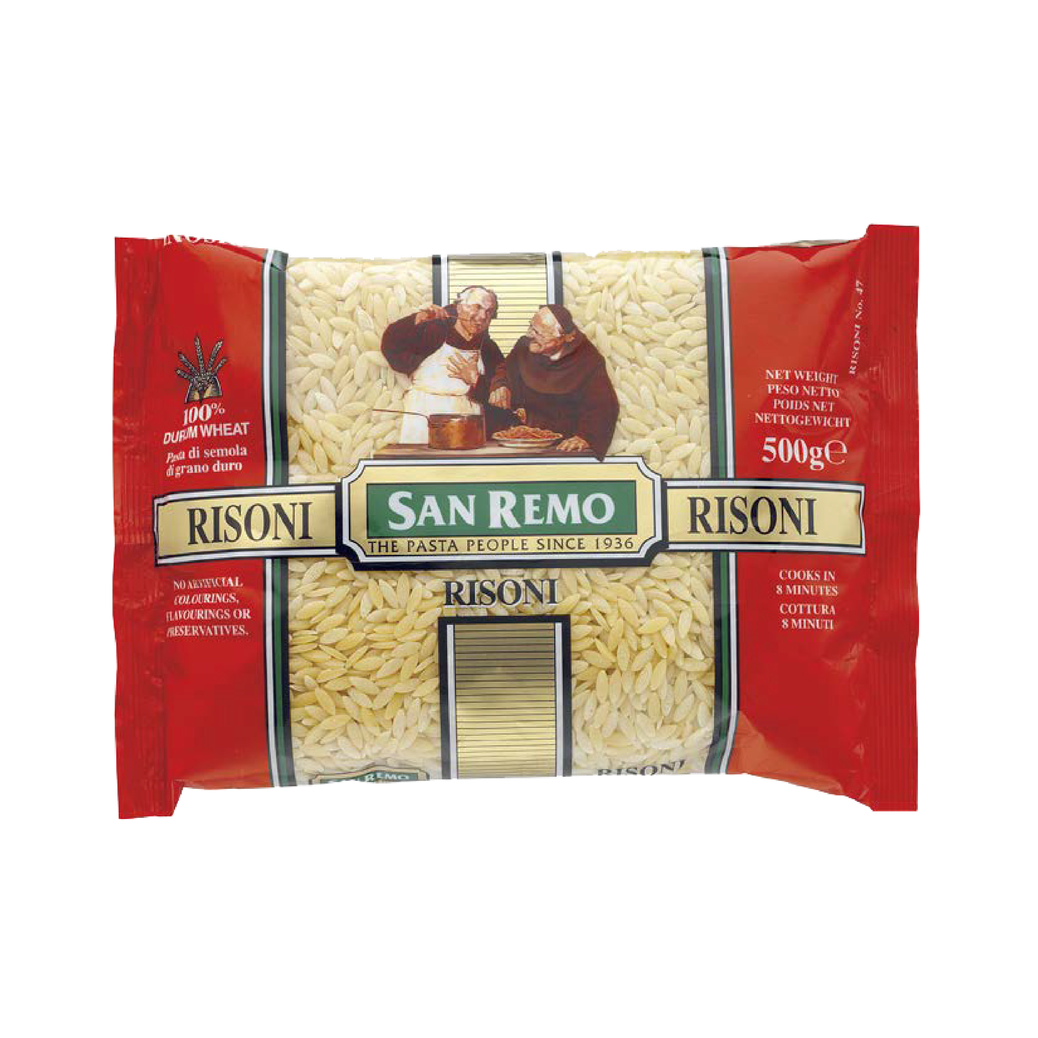 Nui Risoni Spirals Hiệu San Remo 500G No.47