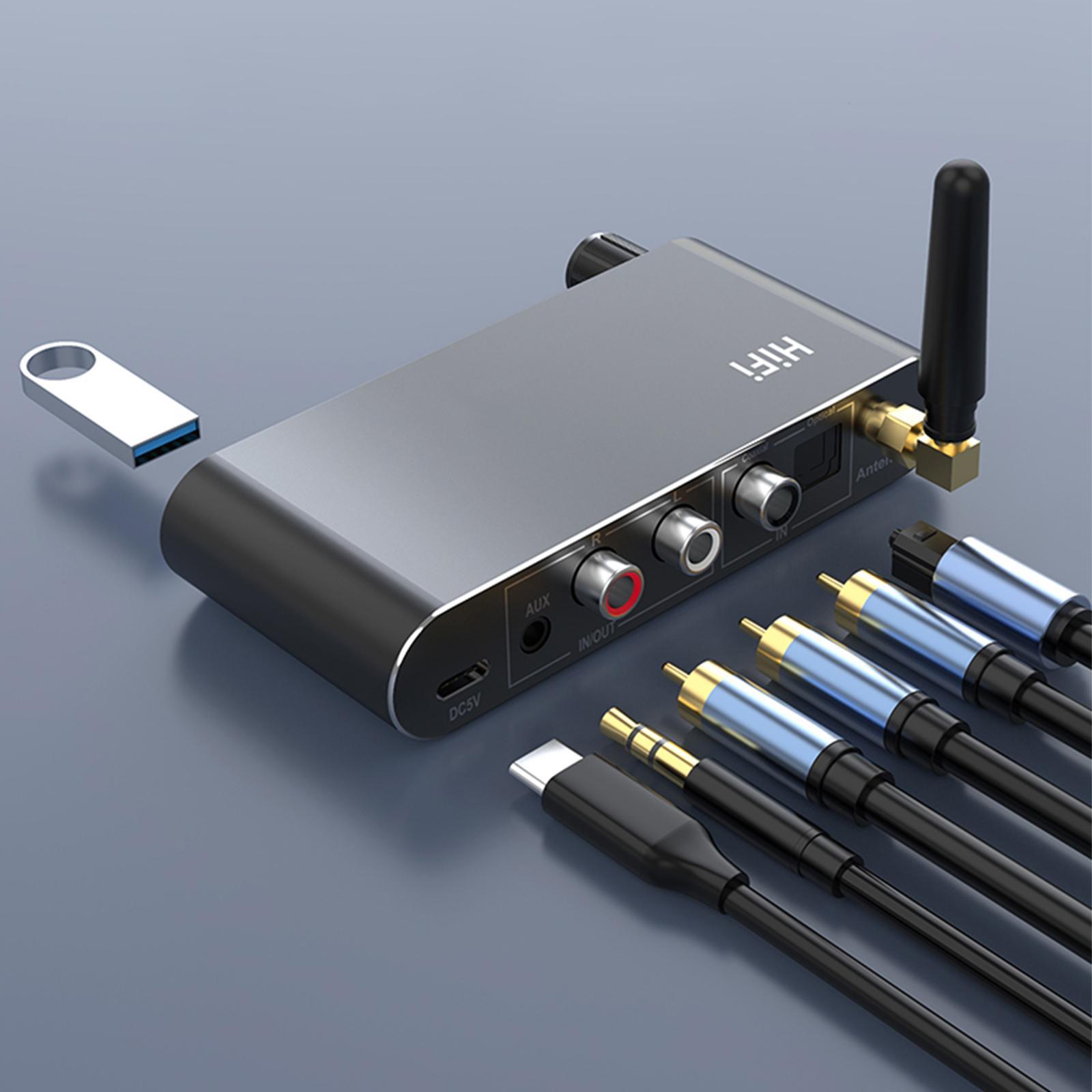 Receiver  Audio Wireless Adapter for Amplifier Speaker Headphone