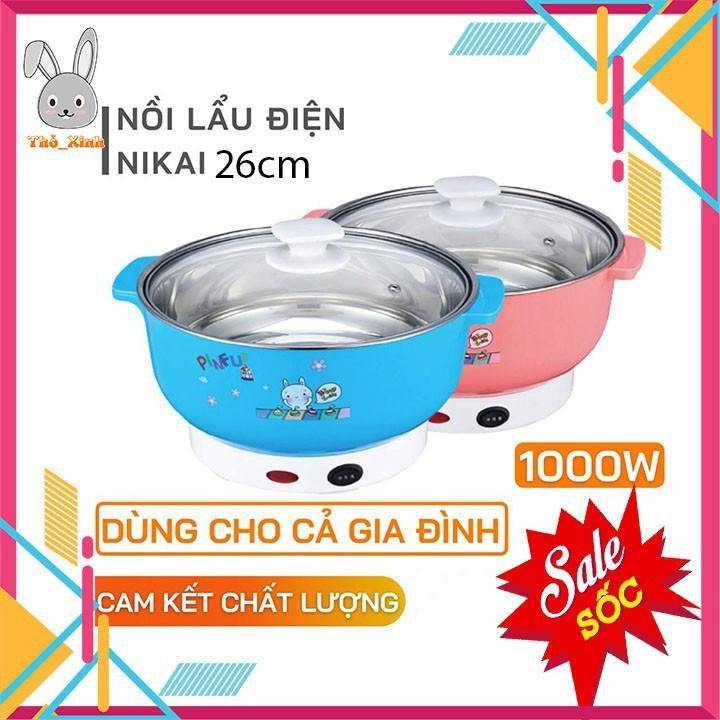 Nồi lẩu mini 26cm cao cấp tiện dụng 2-4 người ăn